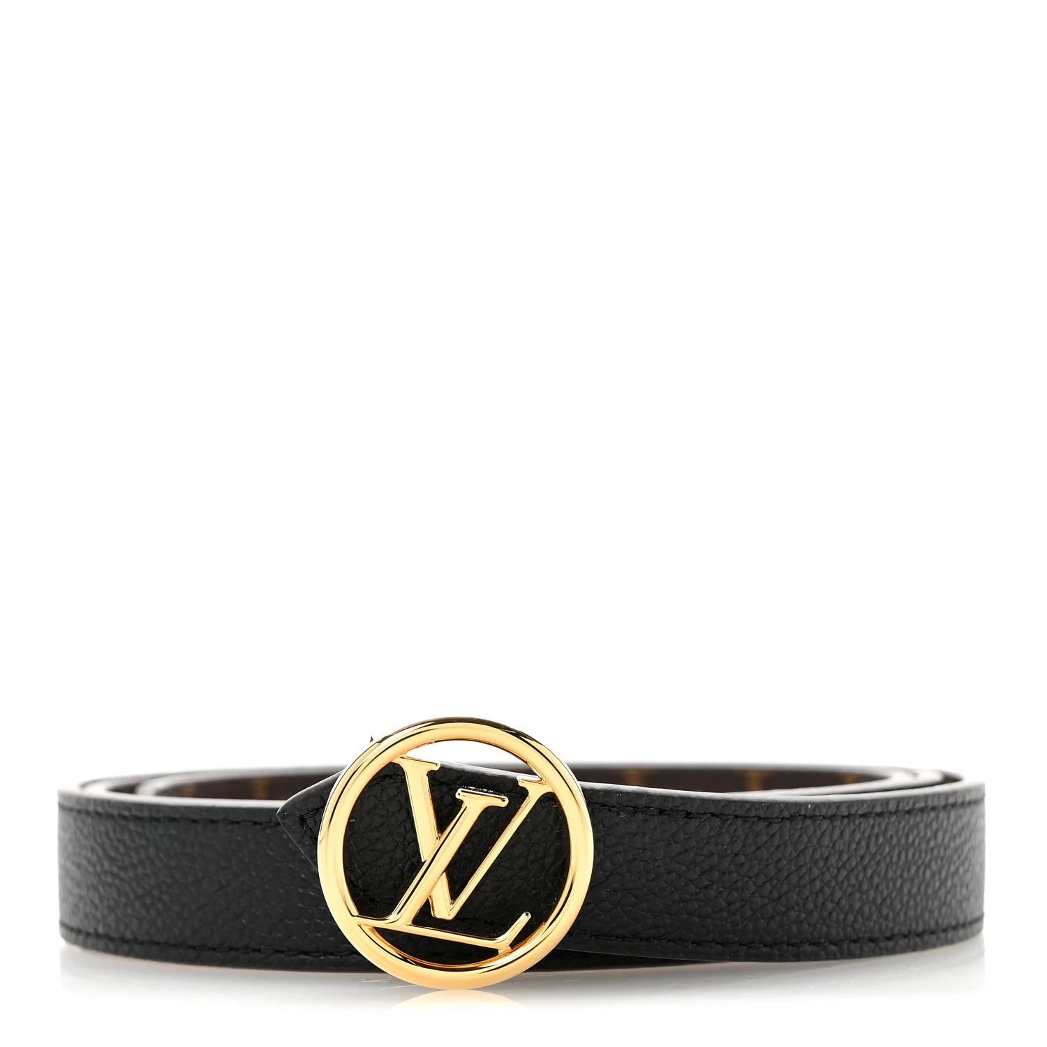 Louis Vuitton — 20mm Circle Reversible Belt 85 34 — Accessory — resale
