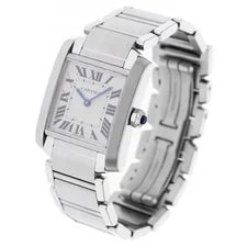 Cartier Tank Francaise MM WSTA0005 Beige Dial Quartz Boy's Watch_957301 3