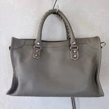 Balenciaga City Greige Classic Messenger 2