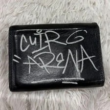 Balenciaga Papier Mini Wallet Graffiti Trifold Coin 4