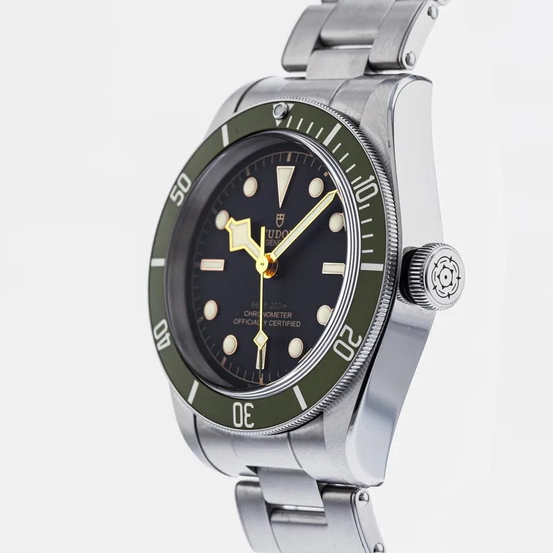Tudor Heritage Black Bay Green Harrods Special Edition 79230G 2