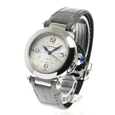 Cartier Pasha de WSPA0012 35mm SS Silver Dial Automatic #C5011 2