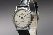 1980s Omega Seamaster Quartz Cal.1430 Ref.196.0251 Silver Dial 2
