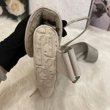 Christian Dior Saddle Belt Adjustable Auth 4