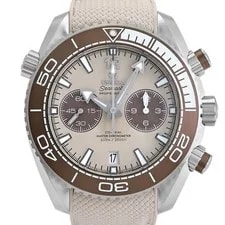Omega Seamaster 215.32.46.51.09.001 Automatic Winding 45mm Beige Stainless New 2