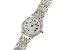 Cartier Ronde Must de WSRN0033 Stainless Steel 29mm White Dial Quartz #DW1773 2