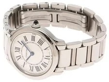 Cartier Ronde Must de WSRN0033 Stainless Steel 29mm White Dial Quartz #DW1773 3