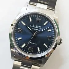 Rolex Air-King 14000M K Series Blue Arabic SS Automatic 2