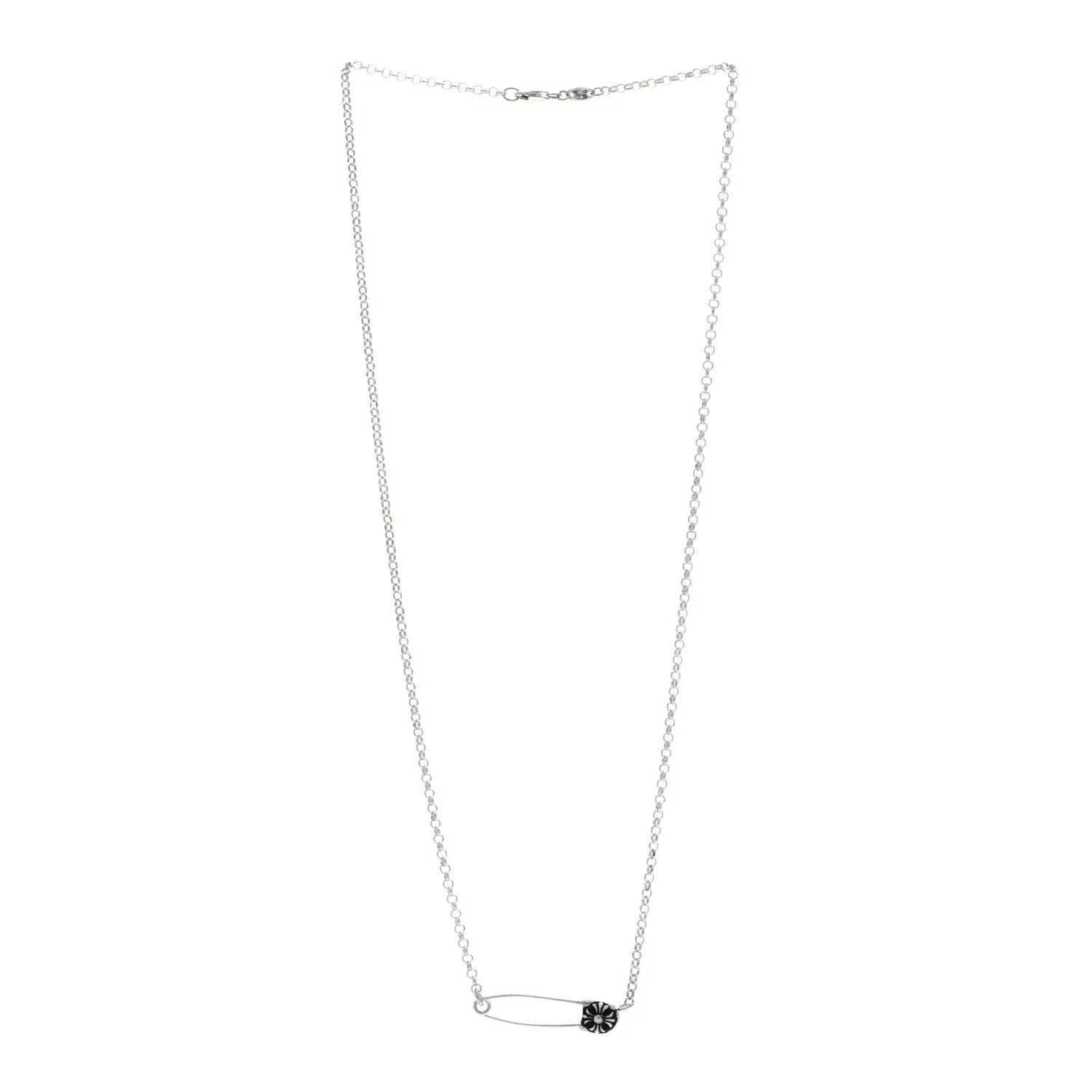 Safety Pin Pendant Necklace 3
