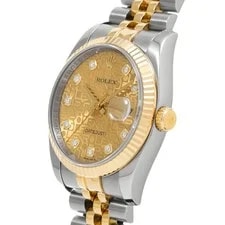 Rolex Datejust 116233G 36mm Champagne #WW1190 2