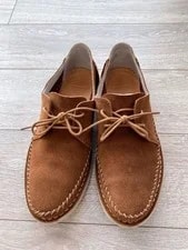 9.5US Clarks Deck Shoes Moccasins Model Limited Edition Vhtf Pre-owne 2
