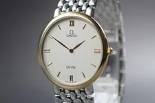 1990s Omega de Ville Cal.1478 Roman Gold 32mm Quartz Japan 2