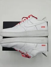 Nike — Size 13 - Nike Air Force 1 X Supreme Low Box Logo — Sneaker — resale