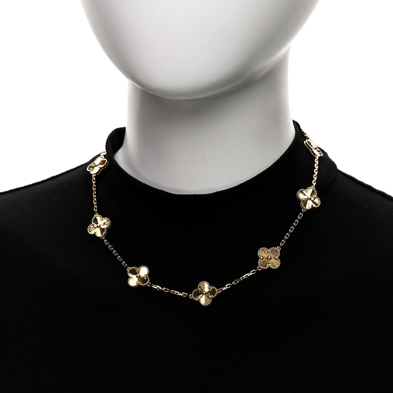 18K Yellow Gold 10 Motifs Alhambra 2