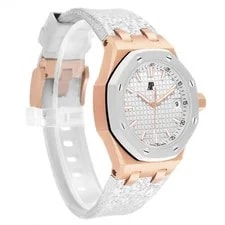 Audemars Piguet Royal Oak Offshore 37 Rose Gold 77605OK Box Card 3
