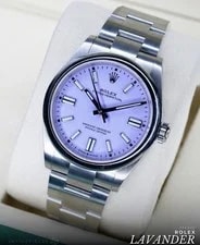 New 2026 Rolex Oyster Perpetual 41mm Lavender, Stainless Steel Reference 134300 2