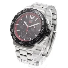 Tag Heuer Formula 1 Chronograph Black Dial Quartz From Japan 2