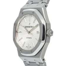 Audemars Piguet Royal Oak 15400ST Stainless Steel White Dial Auto 41mm 2