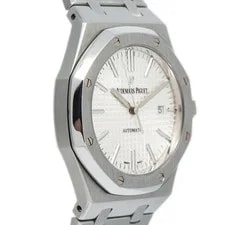Audemars Piguet Royal Oak 15400ST Stainless Steel White Dial Auto 41mm 3