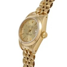 Rolex Datejust 69168 26mm Yellow Gold Brown #WW1263 2
