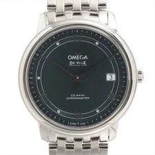 Omega — Omega de Ville Prestige Co-Axial Chronometer 424.10.37.20.03.002 SS Blue Dial — Watch — resale