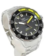 IWC Aquatimer Automatic 2000 IW356808 Date Black X Yellow Diver's SS 2
