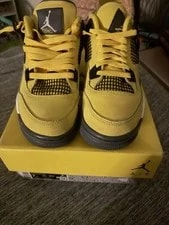 Jordan — Jordan Air 4 ’S Mid Top Lace Up Athletic — Sneaker — resale