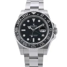 Rolex — Rolex GMT Master II 40mm Stainless Steel Black Dial 126710GRNR — Watch — resale