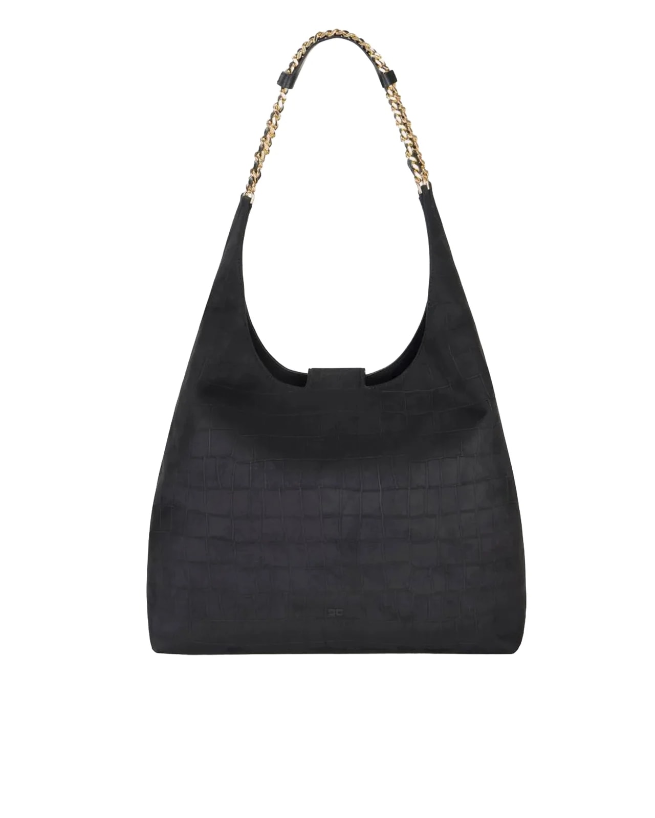 Elisabetta Franchi -Embossed Hobo — Main: 2