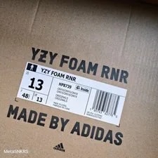 Adidas US 13 Comfort Runner Lifestyle Yeezy Foam RNR HP8739 New 2