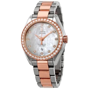 Omega — Seamaster Aqua Terra Automatic Chronometer Diamond 220.10.34.20.57.001 — Watch — resale