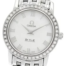Omega — Omega de Ville Prestige Diamond Bezel Quartz From Japan — Watch — resale