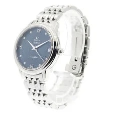 Omega DE Ville Prestige 424.10.33.20.53.001 33mm SS Navy #C6890 2