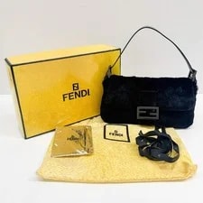 Fendi Baguette Rabbit Fur 4