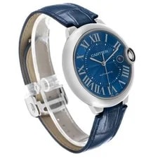 Cartier Ballon Bleu Stainless Steel Blue WSBB0027 3