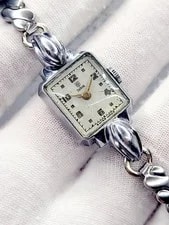 Tudor 1961 Square Face Wind Up Movement Swiss Works 3