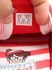 Vans X Where's Waldo 6.5 8 Land of Waldos Slip on 3