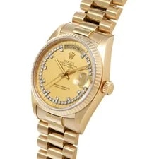 Rolex Day-Date 18038 36mm Yellow Gold Champagne #WW396 2