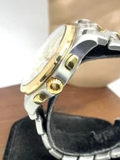 Tag Heuer CJF2150 Swiss Automatic Chronograph 18k Yellow Gold Steel 3