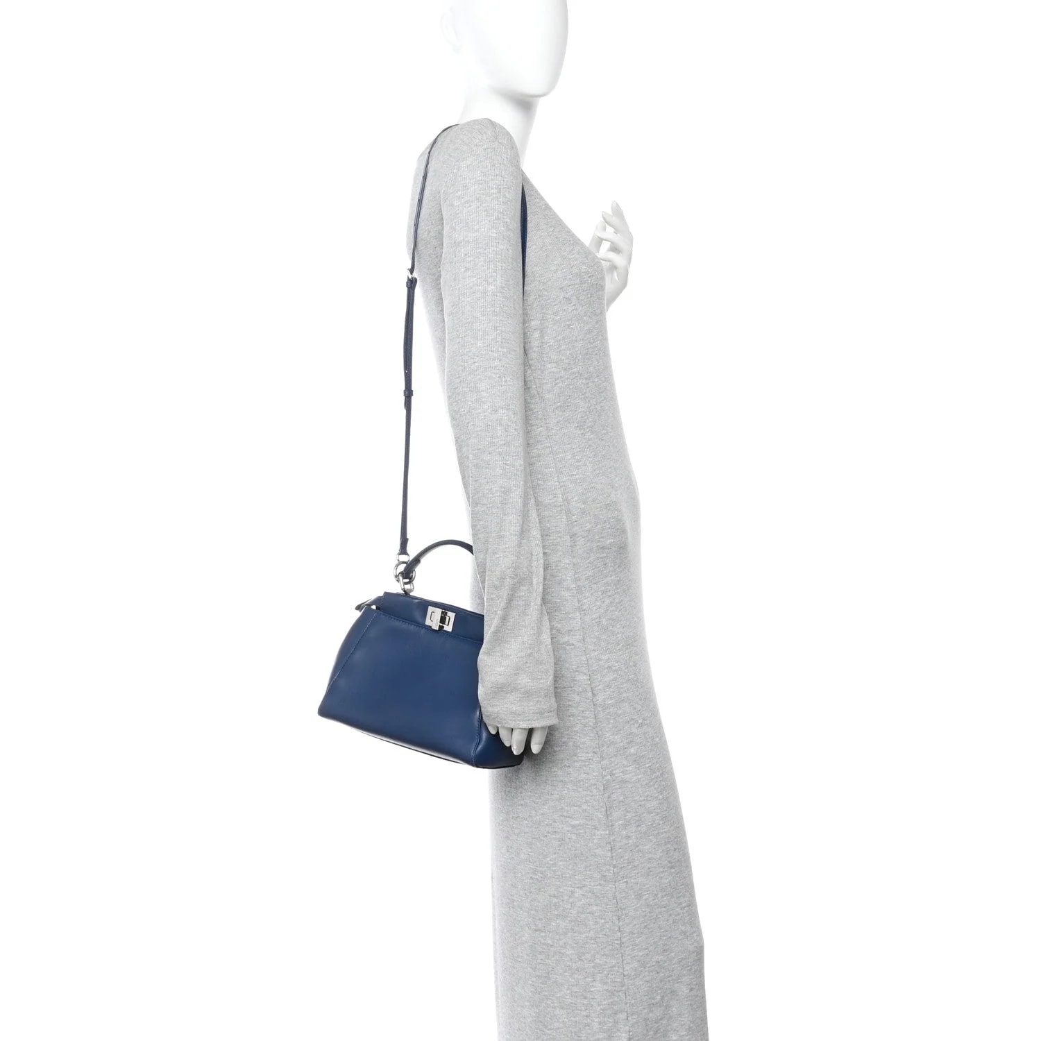 Mini Peekaboo Iconic Satchel Dark 2