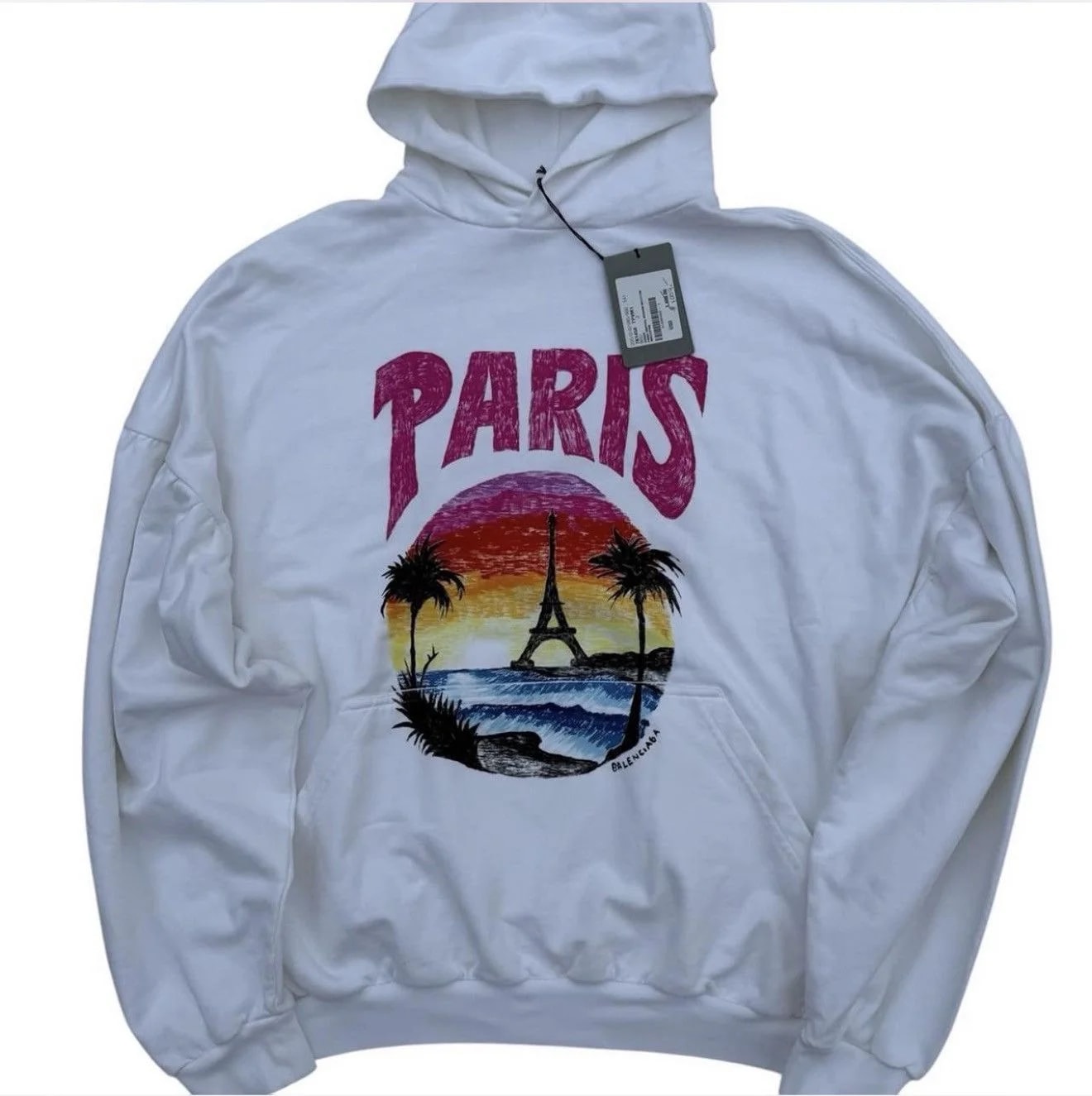 Balenciaga Paris Hoodie 2