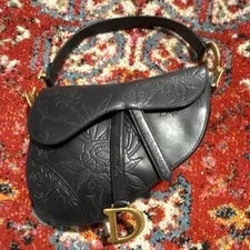 Dior Saddle Sbalzo Jardin Botanique Motif 2