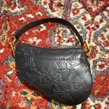 Dior Saddle Sbalzo Jardin Botanique Motif 3