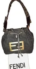 Fendi Roma Italy 1925 Drawstring Large Logo 2