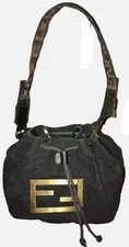 Fendi Roma Italy 1925 Drawstring Large Logo 4