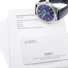 IWC — IWC Pilot's Mark Xviii IW325501 39mm SS Black #C5112 — Watch — resale