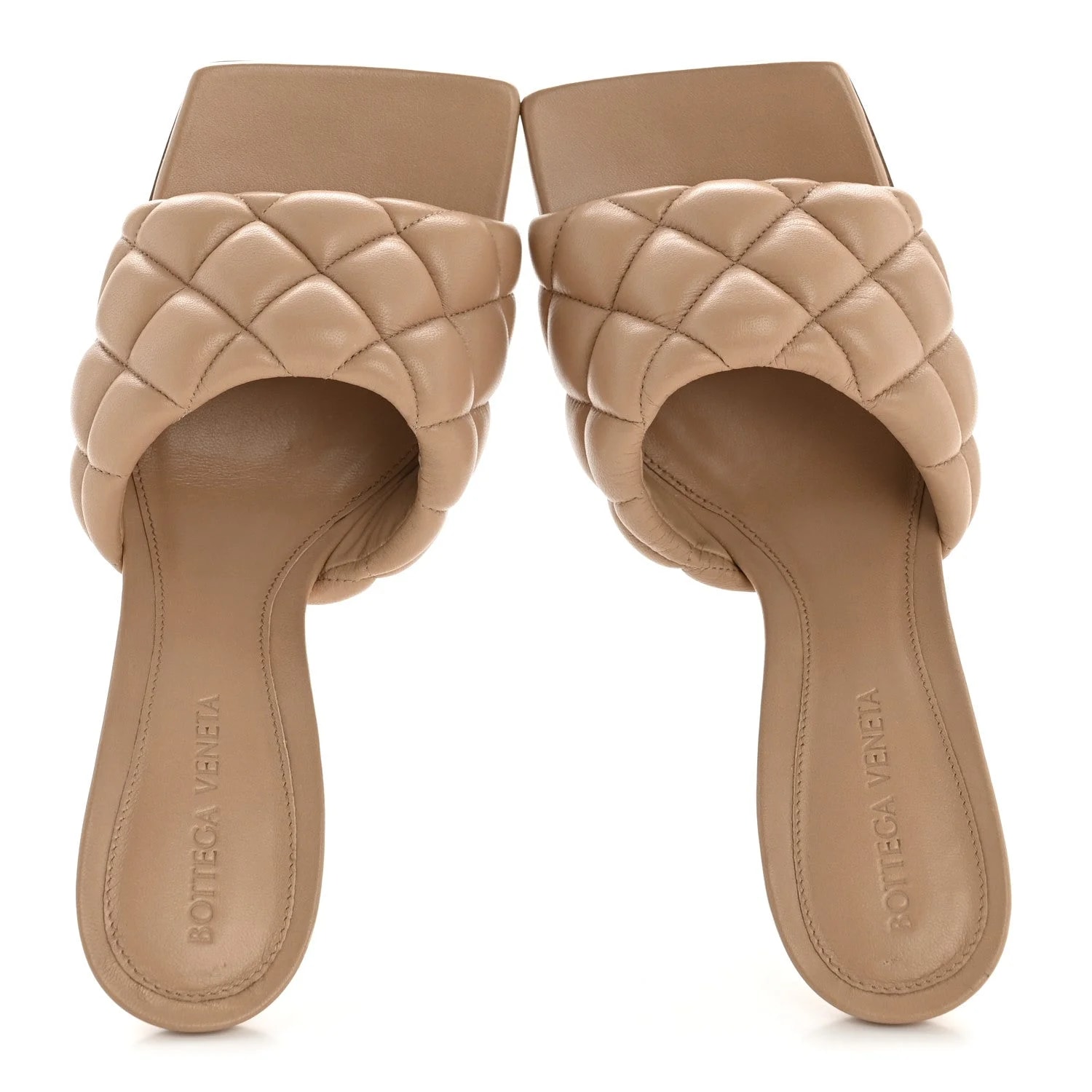 Matelasse Padded Mule 36.5 Cipria 2