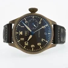 IWC Big Pilot Brown Dial Bronze Automatic 46MM Leather Strap IW501005 2
