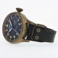 IWC Big Pilot Brown Dial Bronze Automatic 46MM Leather Strap IW501005 4