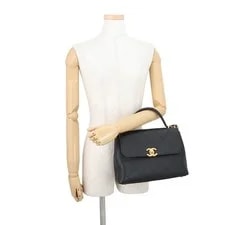 Chanel CC Top Handle Flap Large 4